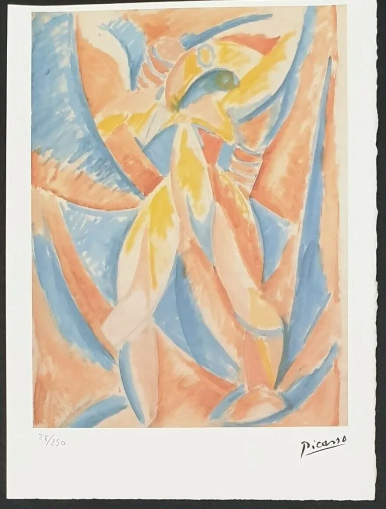 Stampa offset Pablo Picasso Edizione Limitata Spadem Parigi 28/250