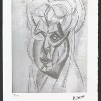 Stampa offset Pablo Picasso Edizione Limitata Spadem Parigi 29/250