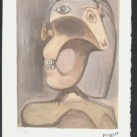 Stampa offset Pablo Picasso Edizione Limitata Spadem Parigi 35/250