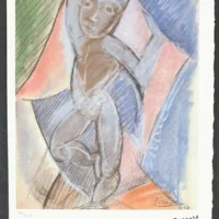 Stampa offset Pablo Picasso Edizione Limitata Spadem Parigi 90/250