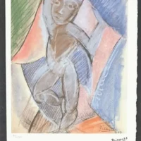 Stampa offset Pablo Picasso Edizione Limitata Spadem Parigi 90/250
