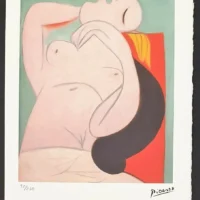 Stampa offset Pablo Picasso Edizione Limitata Spadem Parigi 92/250