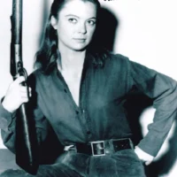 Louise Fletcher "The Saga of Waco Williams" - hand signed photo 20x25cm foto autografata