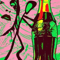 "The Saint M'dona-Cola" opera di John Efrem - open edition