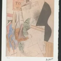 Stampa offset Pablo Picasso Edizione Limitata Spadem Parigi 15/250