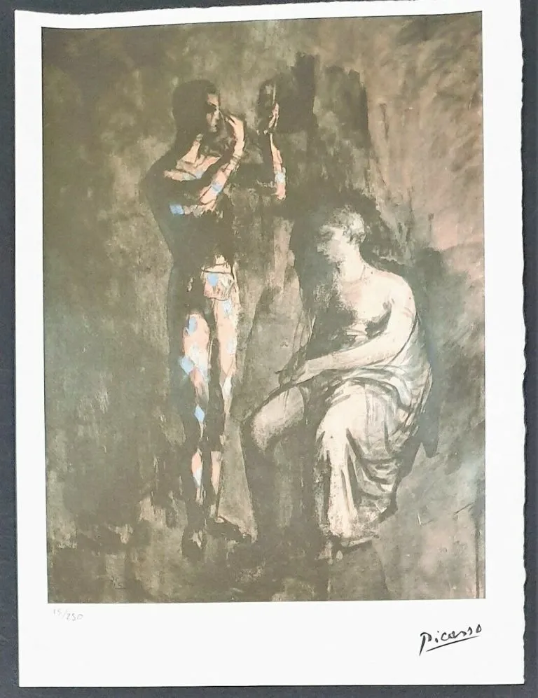 Stampa offset Pablo Picasso Edizione Limitata Spadem Parigi 15/250