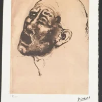 Stampa offset Pablo Picasso Edizione Limitata Spadem Parigi 39/250