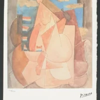 Stampa offset Pablo Picasso Edizione Limitata Spadem Parigi 50/250