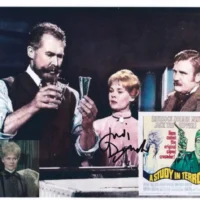 Judi Dench "A study in Terror" - hand signed photo 20x25cm foto autografata