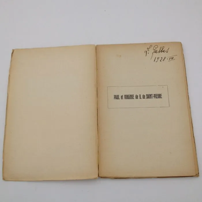 Bernardin de Saint-Pierre - Paul et Virginie (1925)