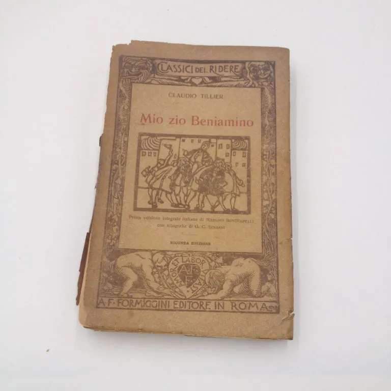 Claudio Tillier – Mio zio Beniamino (1922)