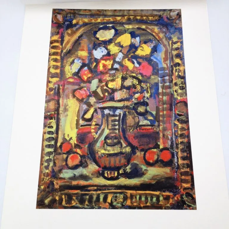 Fleurs décoratives di Georges Rouault – Stampa Offset Limited Edition