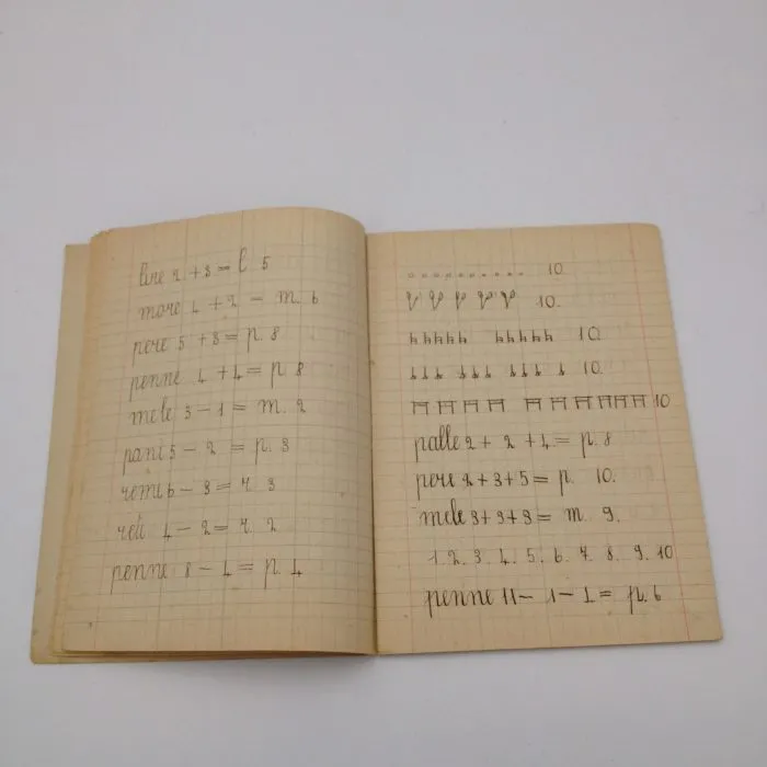 Quaderno anni '30 Il figliuol prodigo disegno di Rondini