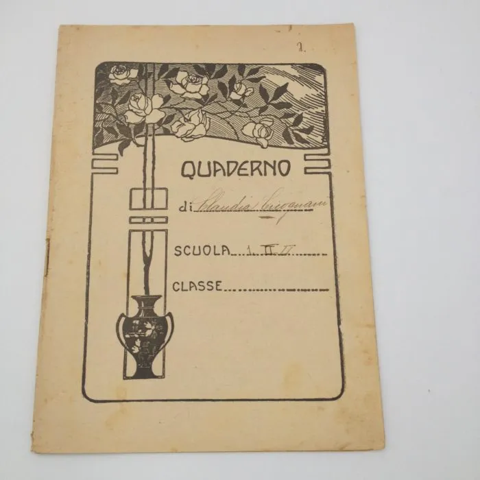 Quaderno anni '30 Il lavoro nobilita