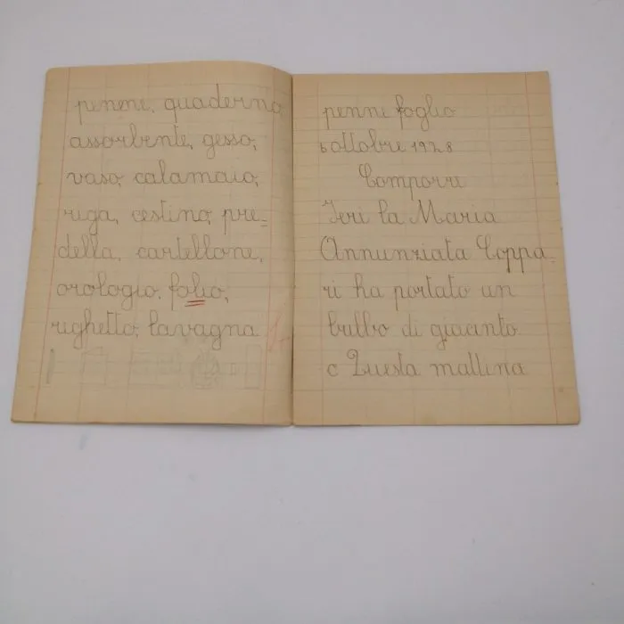 Quaderno anni '30 Il lavoro nobilita