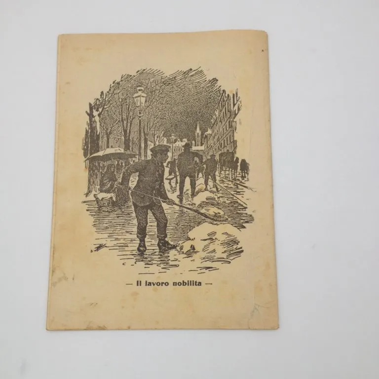 Quaderno anni ’30 Il lavoro nobilita