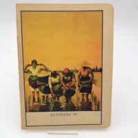 Quaderno anni '40-'50 La monda del riso disegno di Zueff