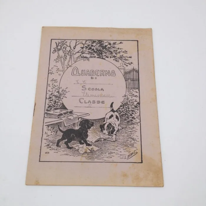 Quaderno anni '30 Lettura