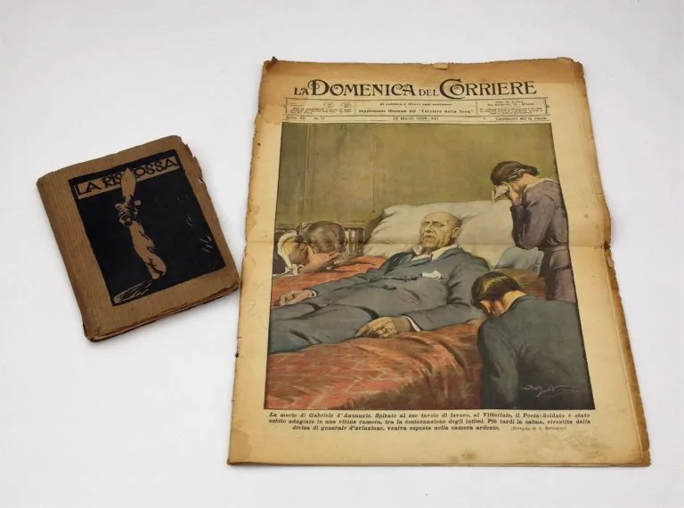 Gabriele D’Annunzio – La Riscossa (1918) + La Domenica del Corriere 13/03/1938