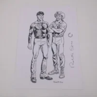 Mr NO tavola autografata da Roberto Diso, 2016