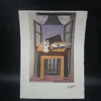 Stampa offset Pablo Picasso Edizione Limitata Spadem Parigi 31/250