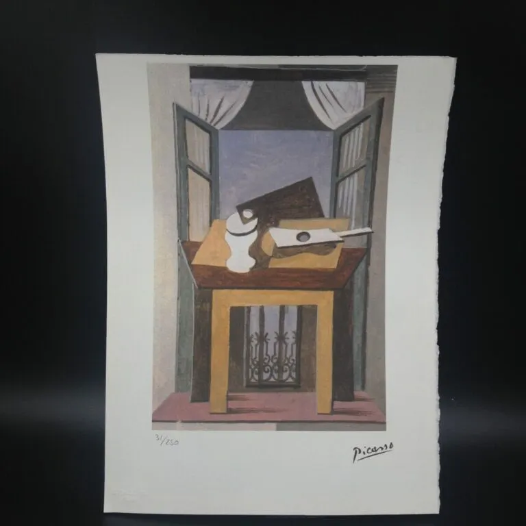 Stampa offset Pablo Picasso Edizione Limitata Spadem Parigi 31/250