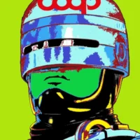 “RoboCoop” Green Edition opera di John Efrem - open edition