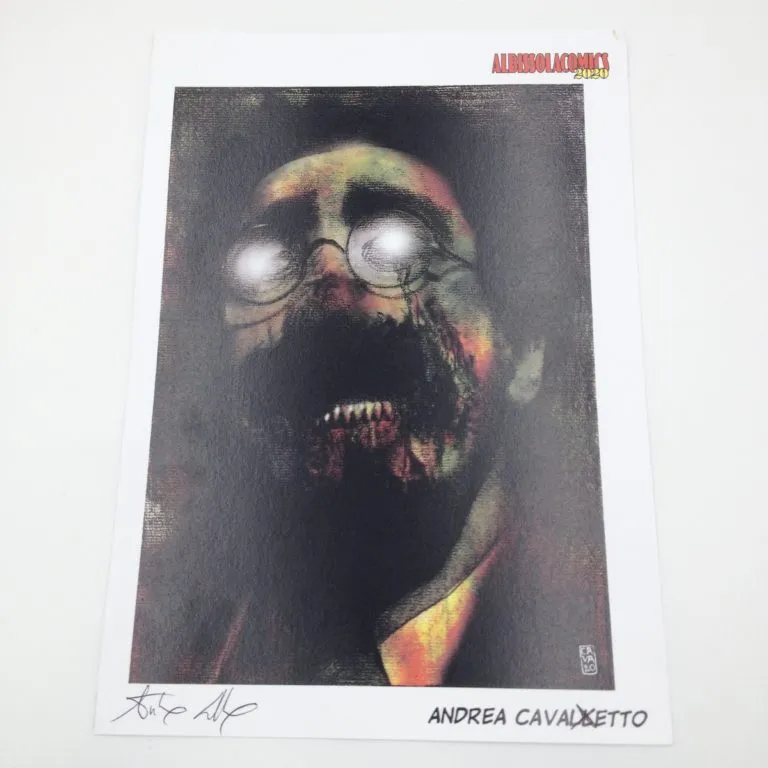 Tavola autografata da Andrea Cavaletto – Edizione limitata 17/100