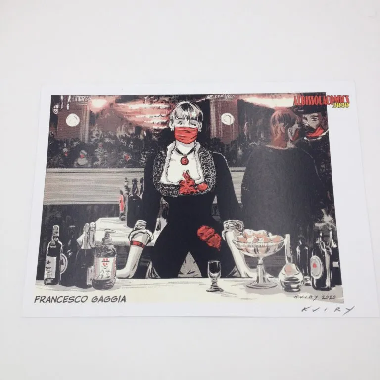 Tavola autografata da Francesco Gaggia – Edizione limitata 5/100