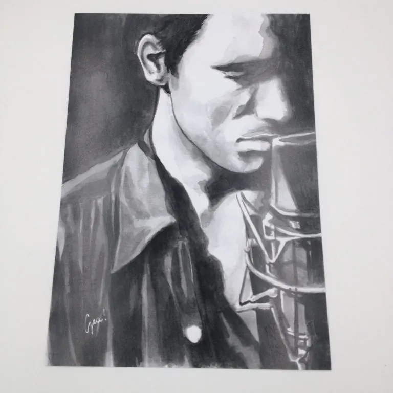 Tavola autografata da Gea Ferraris – “Jeff Buckley “