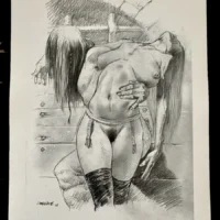 Tavola autografata da Tanino Liberatore - Edizione limitata