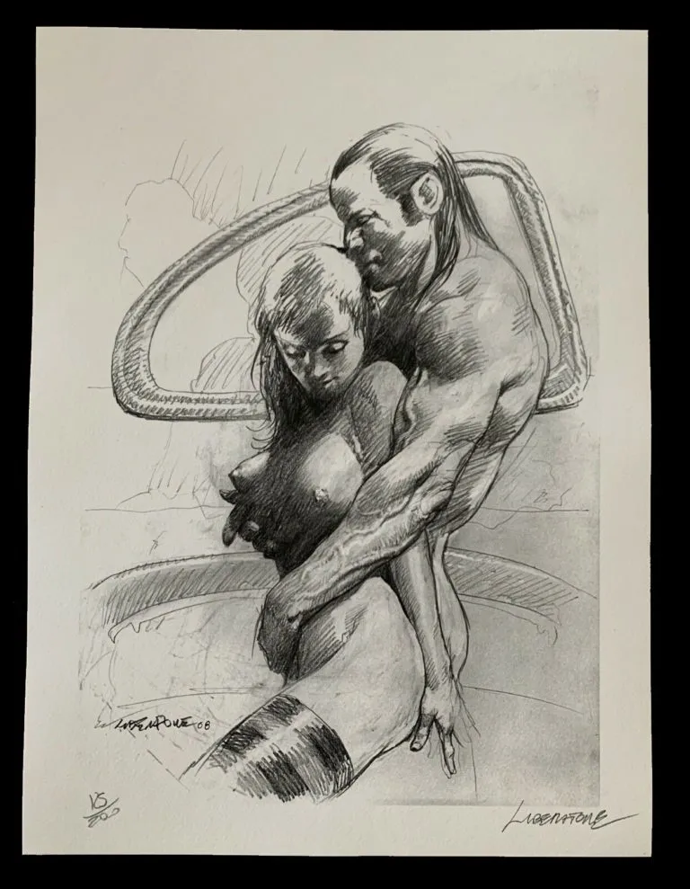 Tavola autografata da Tanino Liberatore – Edizione limitata