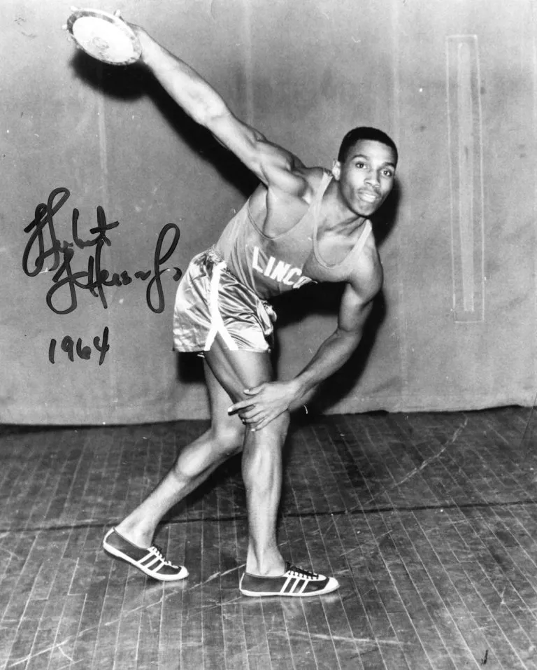 Herbert Jefferson hand signed photo 20x25cm foto autografata
