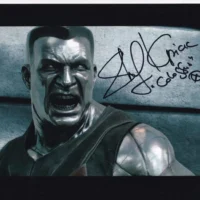 Stefan Kapicic "Colossus in Deadpool" hand signed photo 20x25cm foto autografata