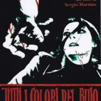Sergio Martino "Tutti i colori del buio" hand signed photo 20x25cm foto autografata