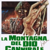 Sergio Martino "La montagna del dio cannibale 02" hand signed photo 20x25cm foto autografata