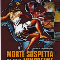 Sergio Martino "Morte sospetta di una minorenne" hand signed photo 20x25cm foto autografata