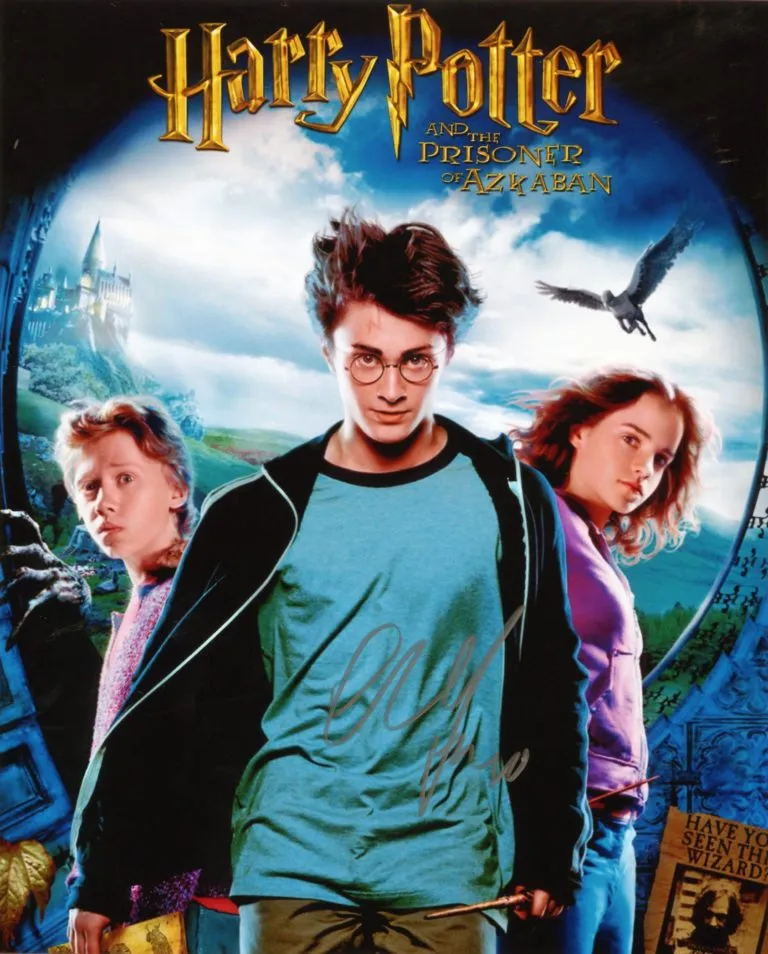 Alfonso Cuarón “Harry Potter and the Prisoner of Azkaban” hand signed photo 20x25cm foto autografata