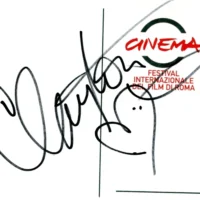 Clayton Wesley Norcross  hand signed card 21x15cm card autografata