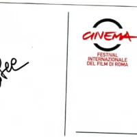 Tosca  hand signed card 21x15cm card autografata