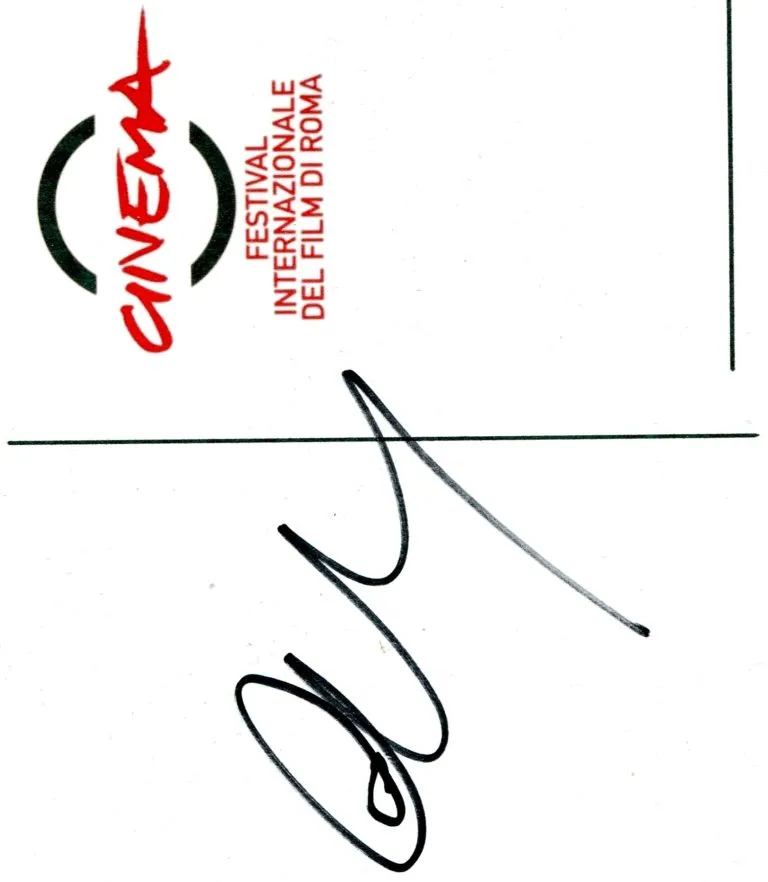 Giovanni Floris hand signed card 21x15cm card autografata