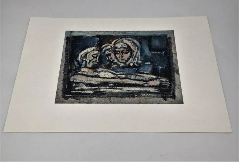 Al torchio l’uva fu piagiata di Georges Rouault – Stampa Offset Limited Edition