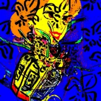 “Belle, Je ne suis pas un Matisse" opera di John Efrem - open edition