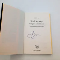 Black money autografato da Paolo Roversi