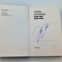 Come navi nella notte autografato da Tullio Avoledo