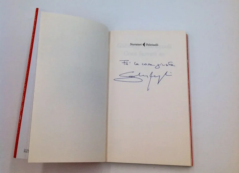 Cosa faresti se autografato da Gabriele Romagnoli