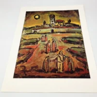 Crepuscolo di Georges Rouault - Stampa Offset Limited Edition
