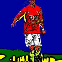 “Cristiano Ronaldo V1" opera di John Efrem - open edition