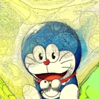“Doraemon" opera di John Efrem - open edition