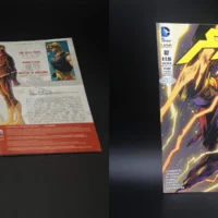 Flash Wonder Woman 32 variant cover autografato da Alberto Ponticelli